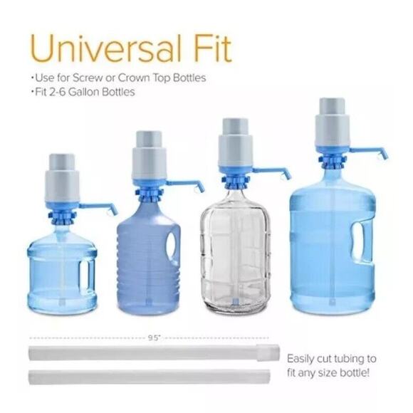 Brio Portable Water Dispenser Universal Fit Manual Drinking Water Pump NEW NIB - Picture 9 of 10